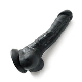 8-Inch Black Dildo