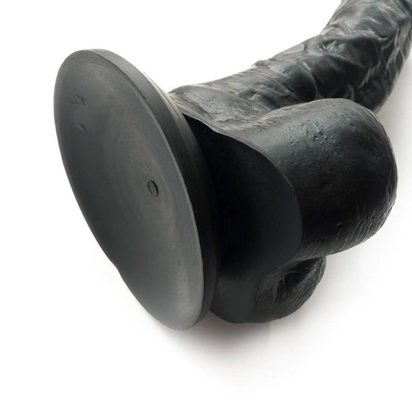 8-Inch Black Dildo